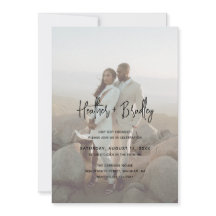 ミニマル写真モダン婚約パーティ