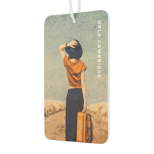 ミニマル写真全写真シンプル撮影 カーエアーフレッシュナー (左)