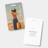 ミニマル写真全写真シンプル撮影 バッジ (表裏)