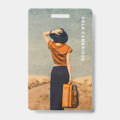 ミニマル写真全写真シンプル撮影 バッジ (表面)