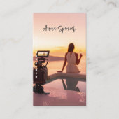 ミニマル写真全写真シンプル撮影 名刺 (正面)