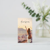 ミニマル写真全写真シンプル撮影 名刺 (スタンド正面)