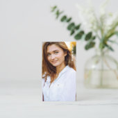 ミニマル写真全写真シンプル撮影 名刺 (スタンド正面)