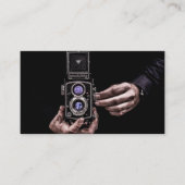 ミニマル写真写真シンプル名刺 名刺 (正面)