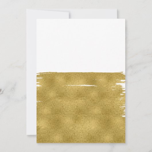 ミニマル写真卒業発表カード 案内状 (裏面)