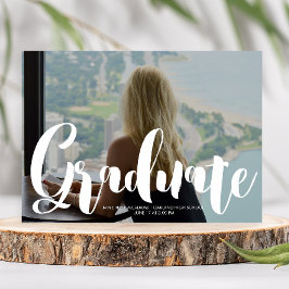 ミニマル写真卒業発表 案内状