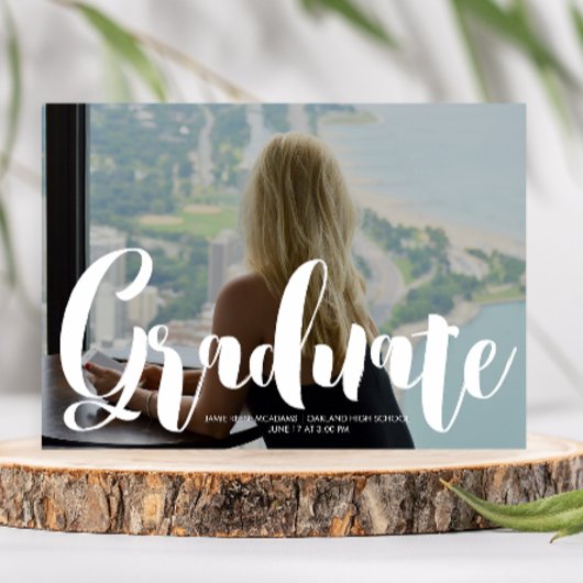 ミニマル写真卒業発表 案内状