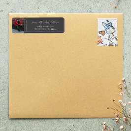 ミニマル写真卒業 |グレーアドレス ラベル