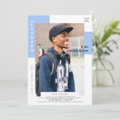 ミニマル写真大学院写真おもしろい事実 案内状 (スタンド正面)