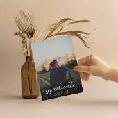 ミニマル写真彼は卒業パーティーをやった 招待状