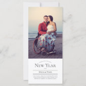 ミニマル写真新年カード (正面)