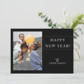 ミニマル写真新年 シーズンカード (スタンド正面)