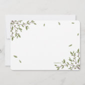 ミニマル写真枠誕生のお知らせ 案内状 (裏面)