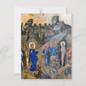 ミニマル写真正教会キリスト教葬儀 サンキューカード (裏面)