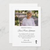 ミニマル写真正教会キリスト教記念館 サンキューカード (正面/裏面)