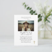 ミニマル写真正教会 サンキューカード (スタンド正面)