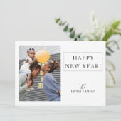 ミニマル写真白年明け シーズンカード (スタンド正面)