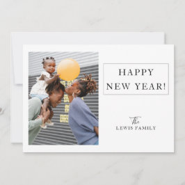 ミニマル写真白年明け シーズンカード