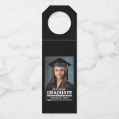 ミニマル写真第8学年の卒業発表 ボトルネックタグ (正面)