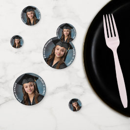 ミニマル写真第8学年卒業 コンフェッティ