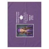 ミニマル写真第8学年卒業 テーブルクロス (正面)