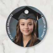 ミニマル写真第8学年卒業 フェイバータグ (正面)