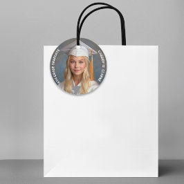 ミニマル写真第8学年卒業 フェイバータグ