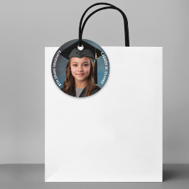 ミニマル写真第8学年卒業 フェイバータグ