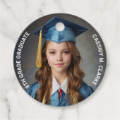 ミニマル写真第8学年卒業 フェイバータグ (正面)