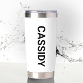 ミニマル写真第8学年卒業 保温保冷タンブラー