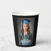 ミニマル写真第8学年卒業 紙コップ (裏面)