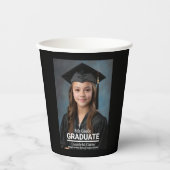 ミニマル写真第8学年卒業 紙コップ (正面)