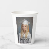 ミニマル写真第8学年卒業 紙コップ (裏面)