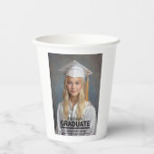 ミニマル写真第8学年卒業 紙コップ (正面)