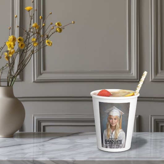 ミニマル写真第8学年卒業 紙コップ