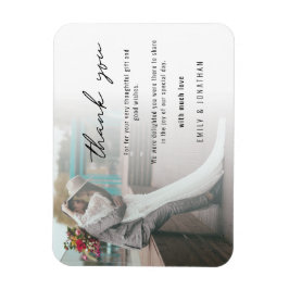 ミニマル写真結婚の形見 マグネット