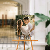 ミニマル写真結婚歓迎澄ん アクリルサイン