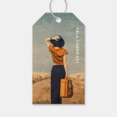 ミニマル写真 フルフォト シンプル ギフトタグ (正面)