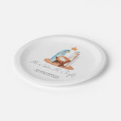 ミニマル出生シーンすべて冷静な名前 ペーパープレート (アングル)