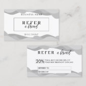 ミニマル割引の参照カード |フレンドの参照 紹介カード (正面/裏面)