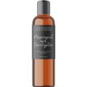 ミニマル化粧品ボトルまたはJARラベル – グレー ラベル