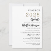 ミニマル卒業党 招待状 (正面)