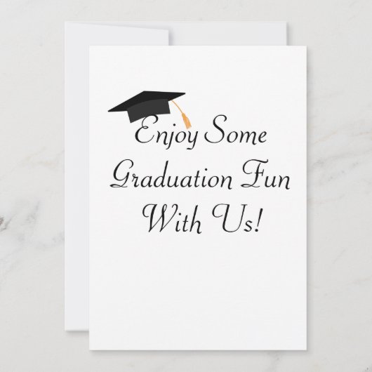 ミニマル卒業党 招待状 (裏面)