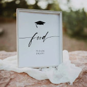 ミニマル卒業食品台座サイン 台座サイン