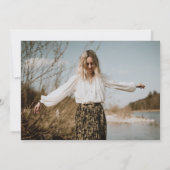 ミニマル卒業 招待状 (裏面)