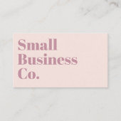 ミニマル名刺 コーリングカード (正面)