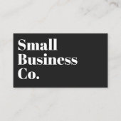 ミニマル名刺 コーリングカード (正面)