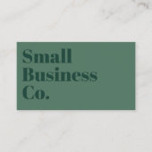 ミニマル名刺 コーリングカード (正面)