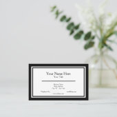 ミニマル名刺 名刺 (スタンド正面)