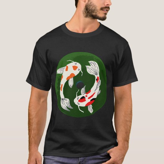 ミニマル和モダンアート Tシャツ (正面)